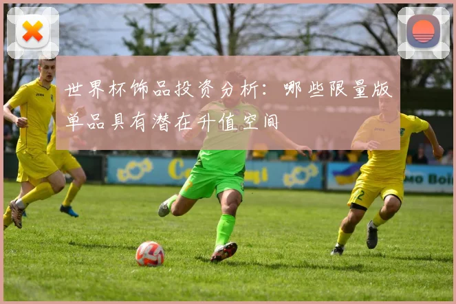 世界杯饰品投资分析：哪些限量版单品具有潜在升值空间
